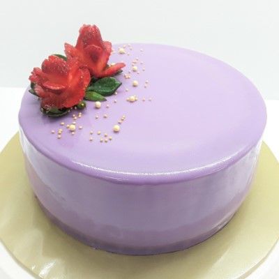 Mirror Glaze Cake
