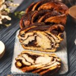 Christmas Chocolate Walnut Babka